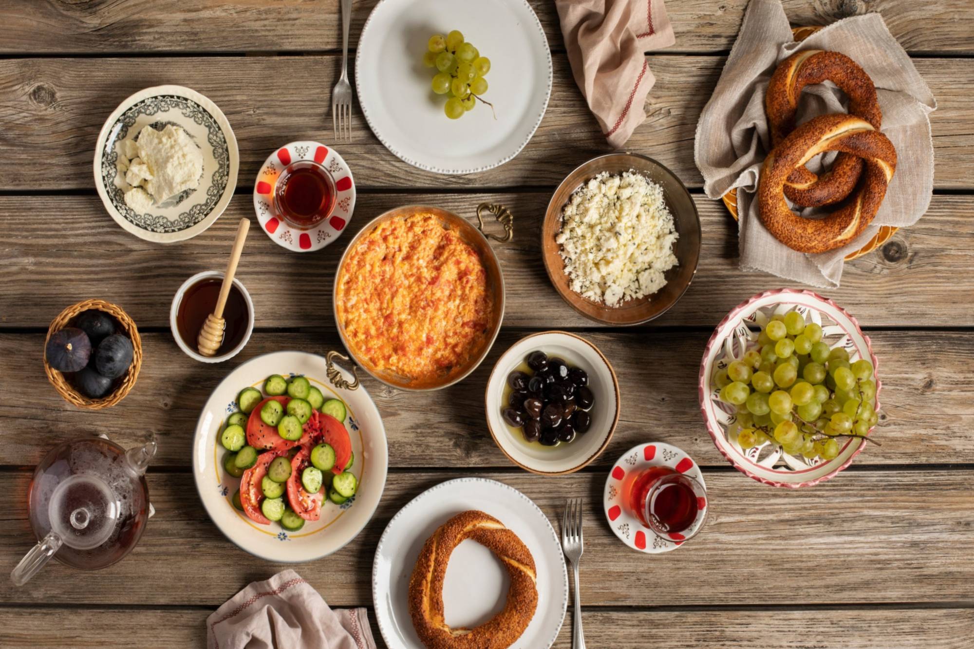 Köy Kahvaltı Tabağı